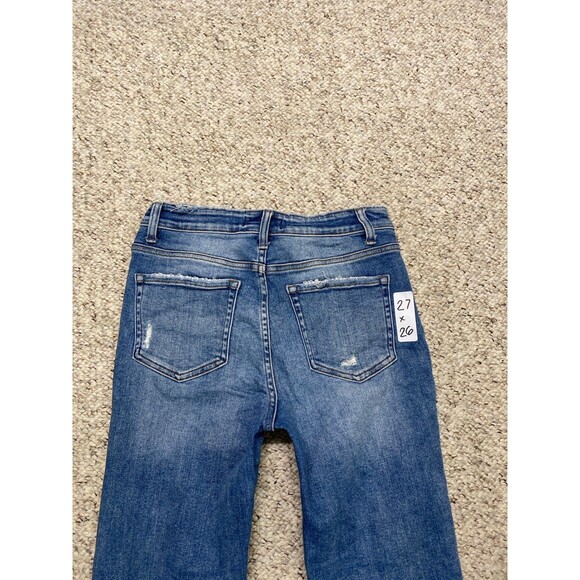 27 Vervet High Rise Ankle Straight Distressed - Picture 3 of 6